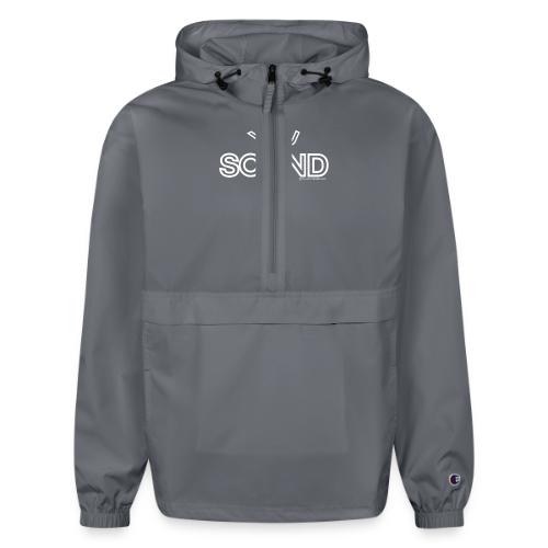 You Sound Shot (White Lettering) - Champion Packable Jacket
