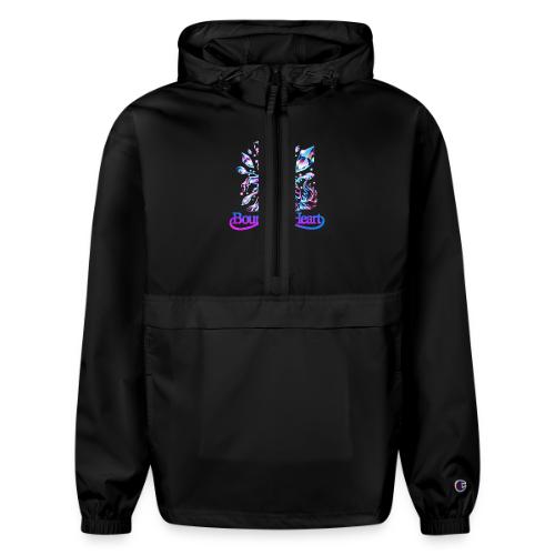 Boundless Heart Neon Galaxy Dog Shirt - Champion Packable Jacket