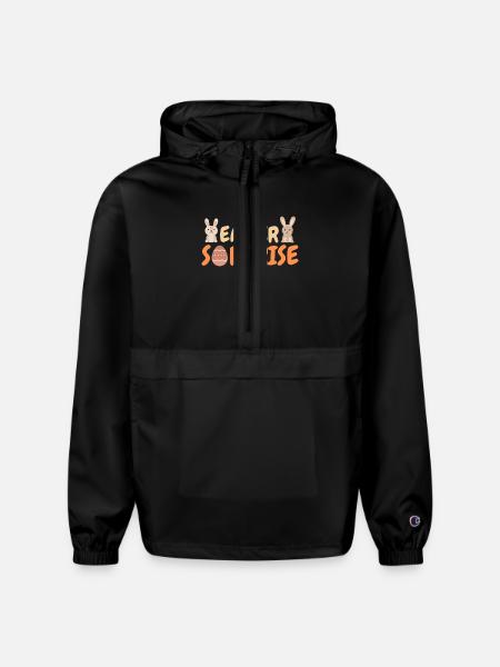 Easter Surprise - Champion Packable Jacket - black