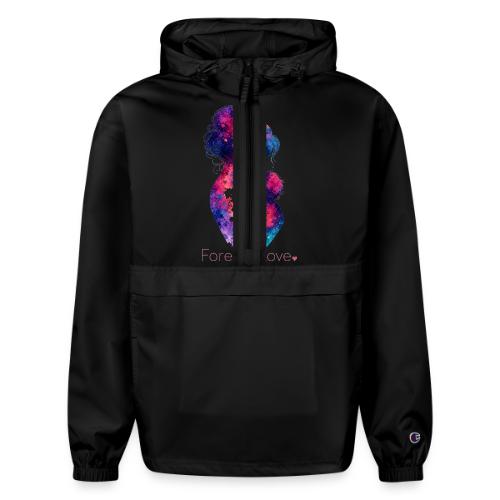Forever Love-Vibrant Watercolor Mother-Child - Champion Packable Jacket