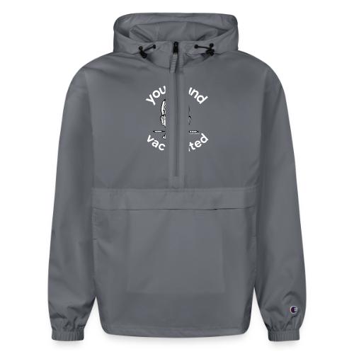 Be Very Frank (White Lettering) - Champion Packable Jacket