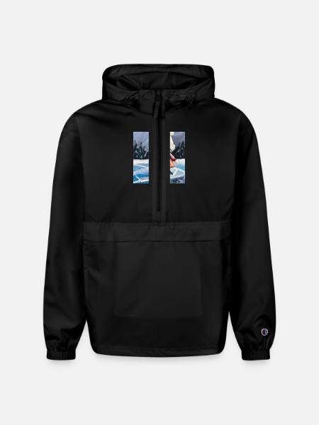 Winter fun - Champion Packable Jacket - black