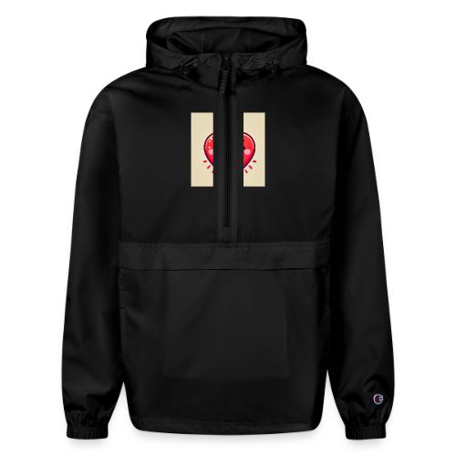 DALLE 2025 09 13 15 56 10 A winking heart sh - Champion Packable Jacket