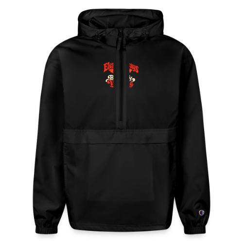 Retro Elephant Bee My Valentine Cute Couple - Champion Packable Jacket