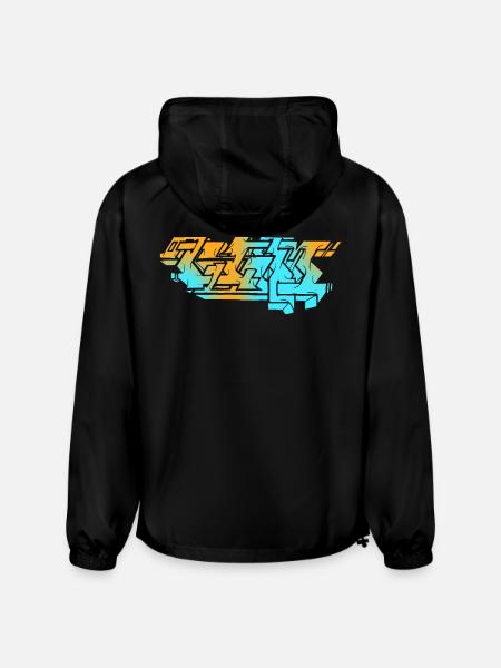 Graffiti Piece - Light - Champion Packable Jacket - black