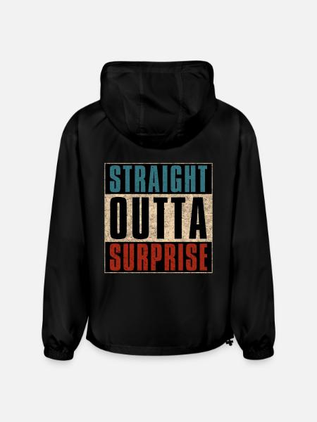 Straight Outta Surprise Arizona AZ - Champion Packable Jacket - black