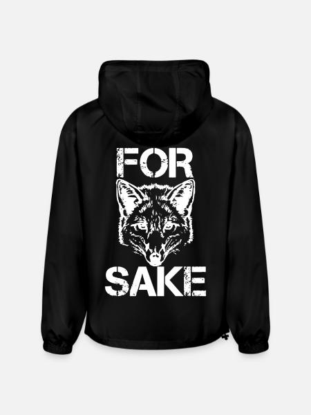 For Fox Sake - Champion Packable Jacket - black