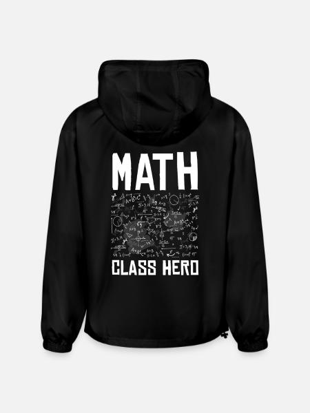 Math Class Hero - Champion Packable Jacket - black