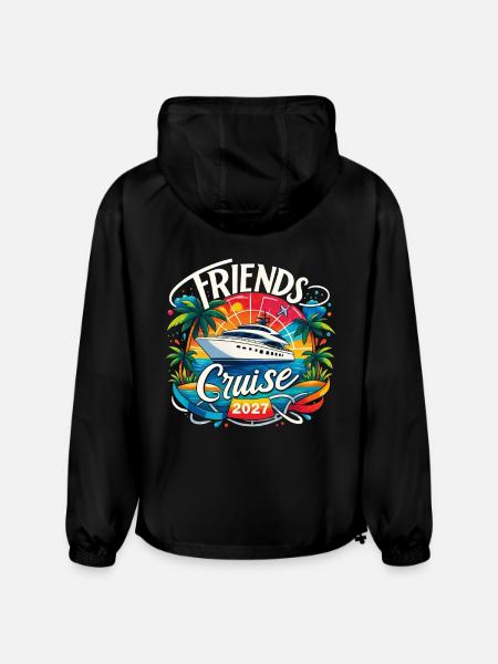 Friends Cruise 2027 - Champion Packable Jacket - black