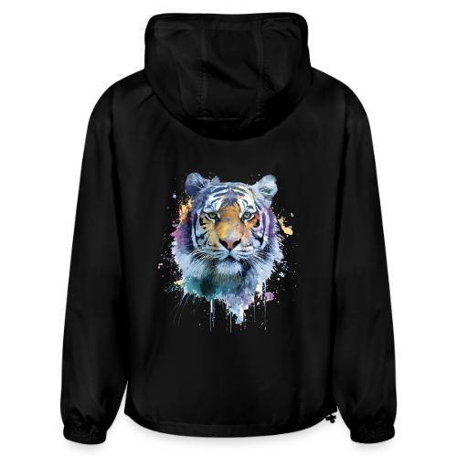 Splash-Art Tiger Face - Champion Packable Jacket