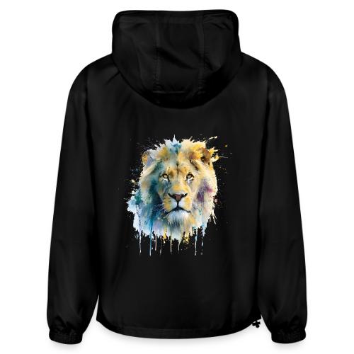 Splash-Art Lion Face - Champion Packable Jacket