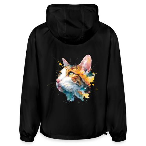 Cat: Feline Ink Burst - Champion Packable Jacket