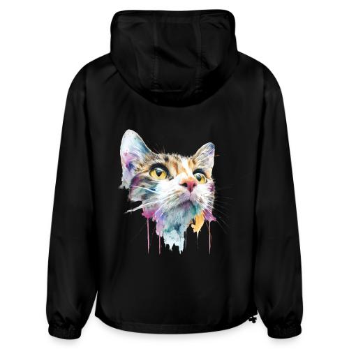 Chromatic Cat Splash - Champion Packable Jacket