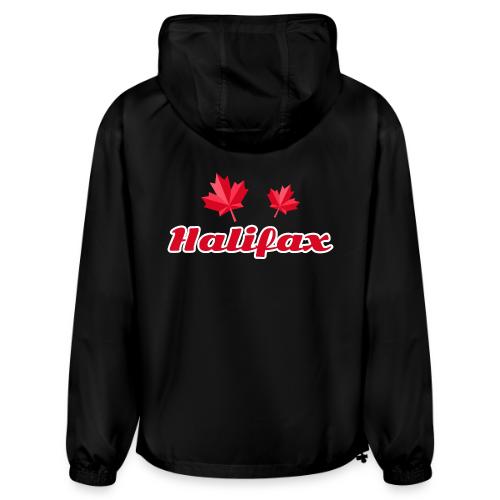 Halifax with two red maple leaves - Champion Packable Jacket