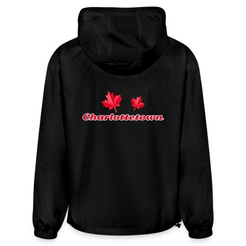 Charlottetown with two red maple leaves - Champion Packable Jacket