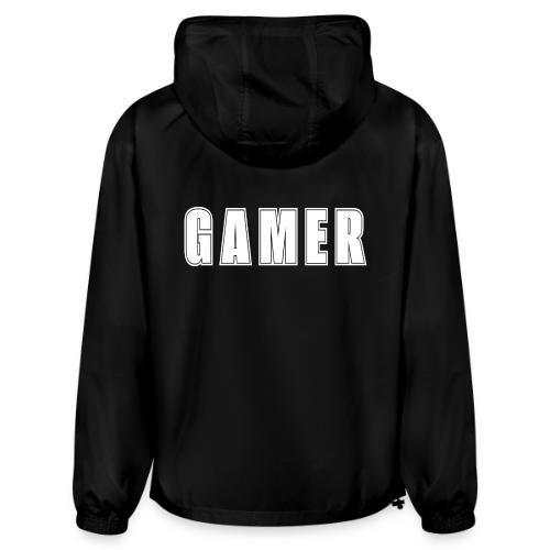 Gamer Collegiate White Text Design - Champion Packable Jacket