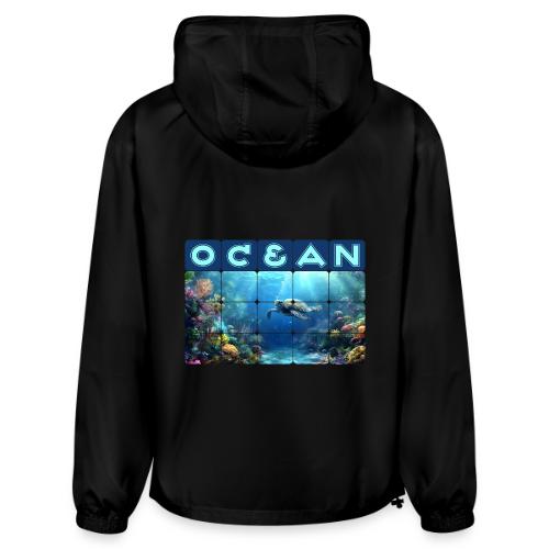 Ocean: Turtle Drift - Champion Packable Jacket