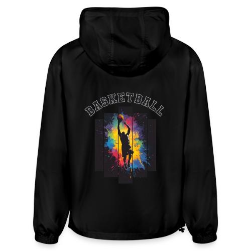 Basketball Slam Dunk Splash Design - Champion Packable Jacket