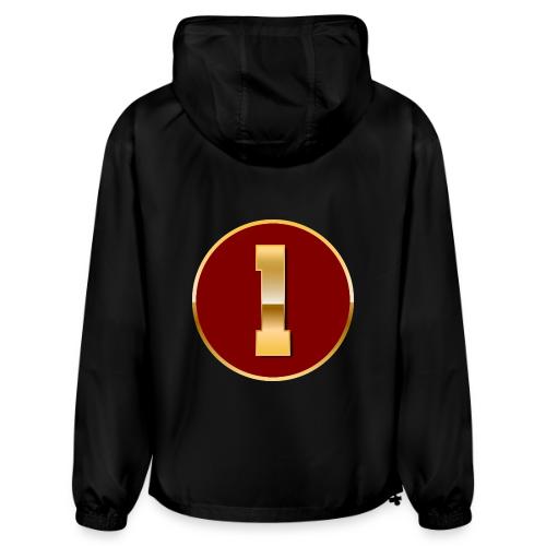 Number 1 in Gold Varsity Font - Champion Packable Jacket