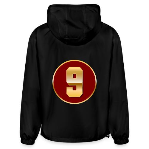 Number 9 in Gold Varsity Font - Champion Packable Jacket