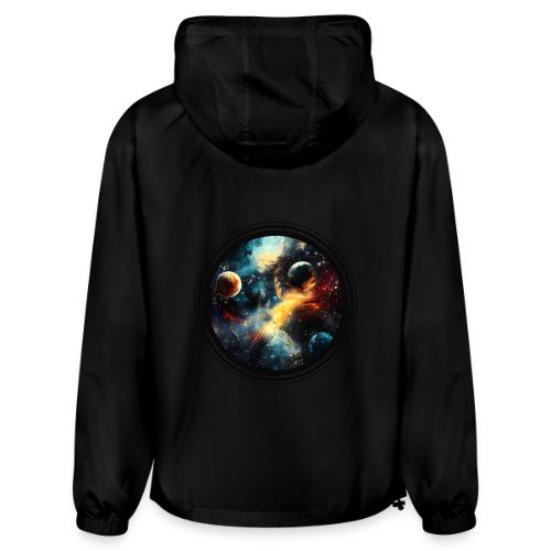 Painted Cosmos of Planets - Champion Packable Jacket