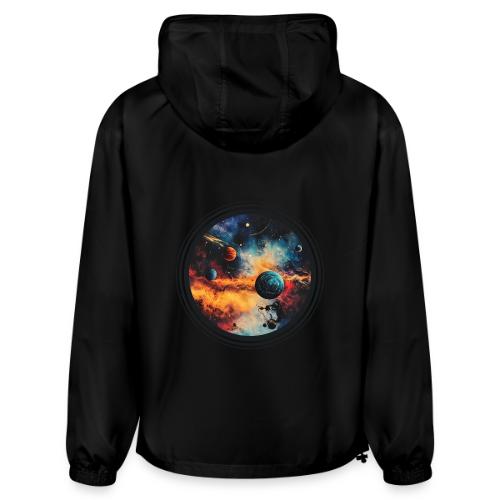 Cosmic Brush Planets - Champion Packable Jacket