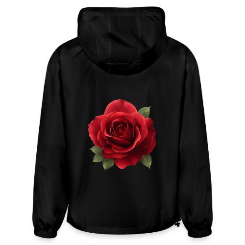 Rose: Crimson Bloom Elegance - Champion Packable Jacket