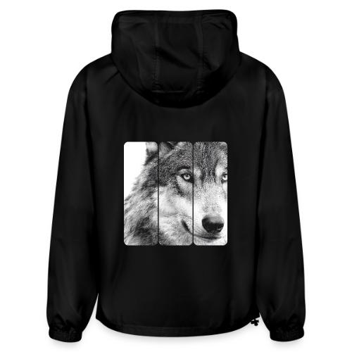 Wolf Face Triptych: Silent Alpha - Champion Packable Jacket