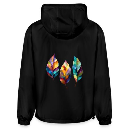 Art: Colorful Leaf Harmony - Champion Packable Jacket
