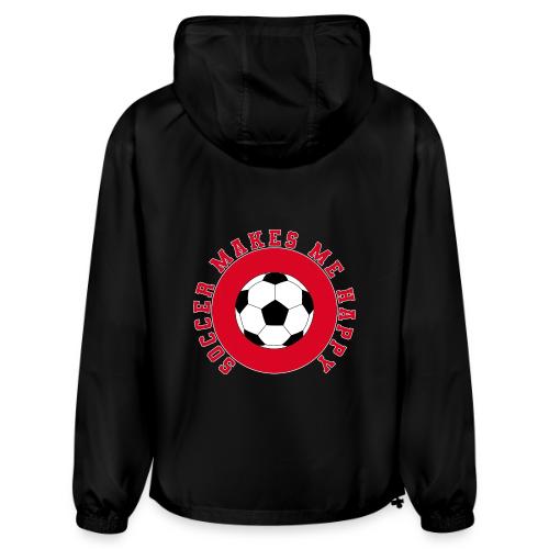 Soccer Makes Me Happy – Football Joy Graphic - Champion Packable Jacket