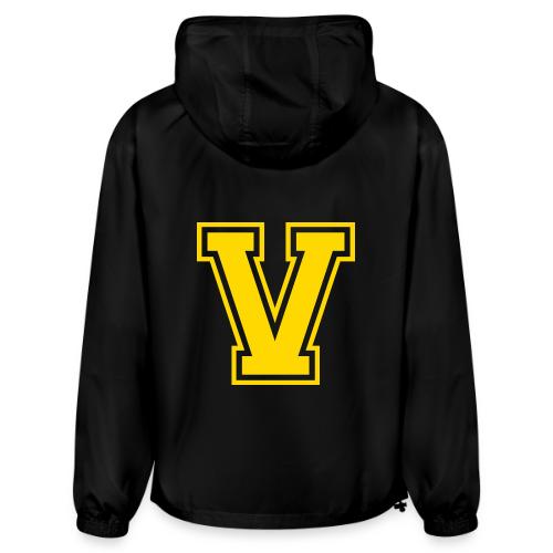 Letter V – Capital Athletic Alphabet Monogram - Champion Packable Jacket