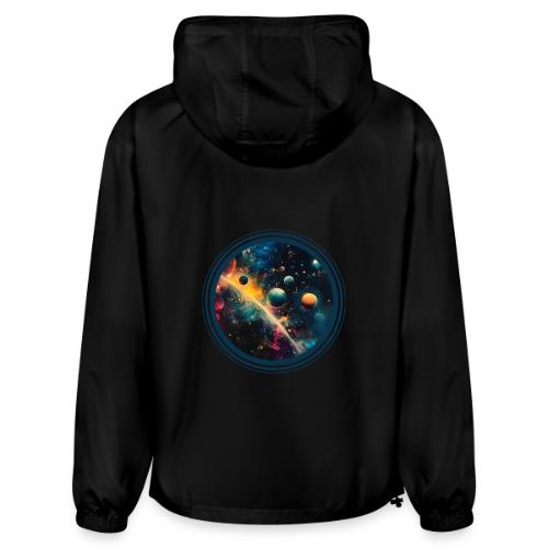 Painted Planetscape - Champion Packable Jacket