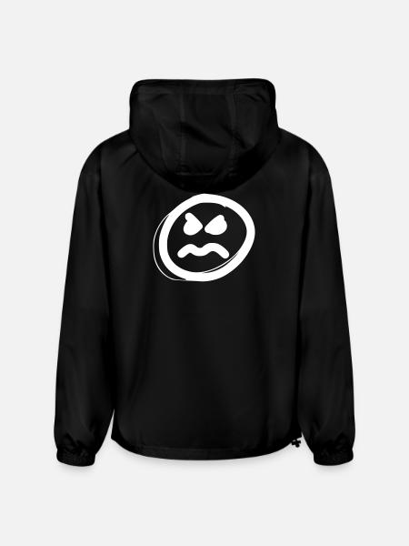 An Angry Face - Champion Packable Jacket - black
