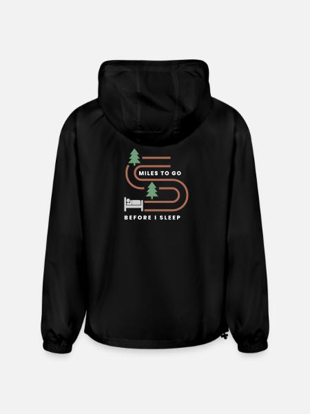 MILES TO GO BEFORE I SLEEP - Champion Packable Jacket - black