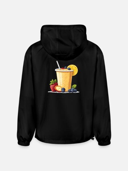 Citrus Berry Smoothie Cup - Champion Packable Jacket - black