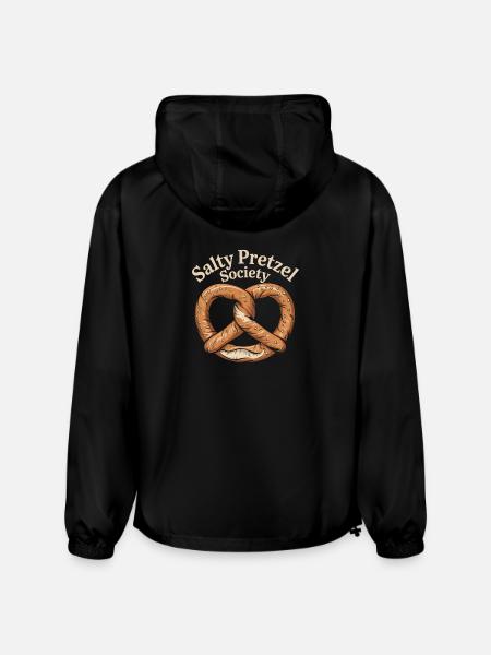 Salty Pretzel Society - Champion Packable Jacket - black