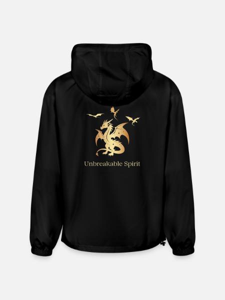 Unbreakable Spirit Dragon - Champion Packable Jacket - black