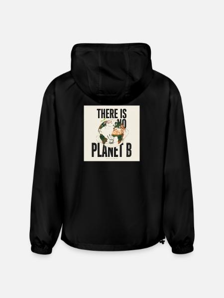 There Is No Planet B - Champion Packable Jacket - black