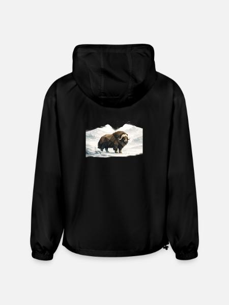 Silent Musk Ox - Champion Packable Jacket - black