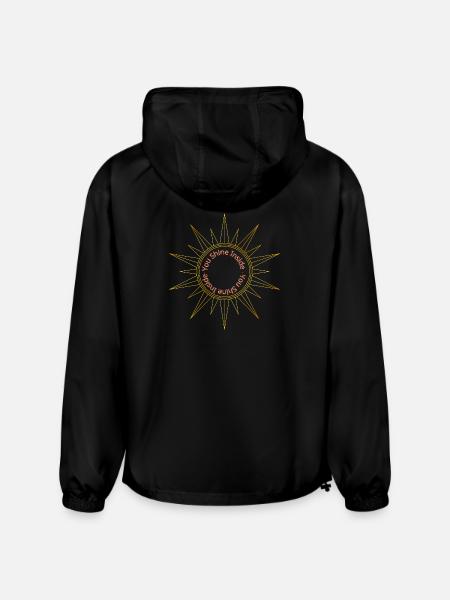 Sunshine - Champion Packable Jacket - black