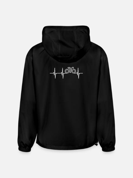 Heartbeat Biker ECG - Champion Packable Jacket - black