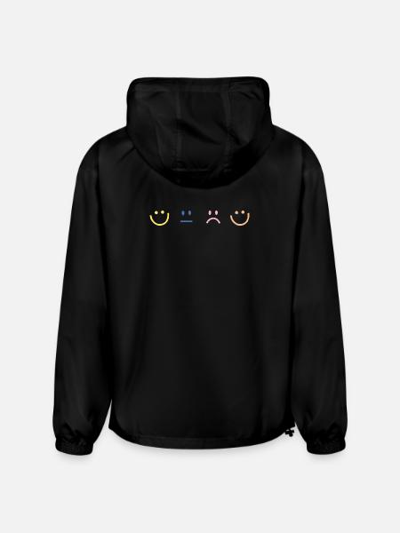 Mood Faces - Champion Packable Jacket - black