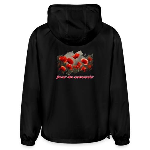 Remembrance Day with Poppies - Champion Packable Jacket