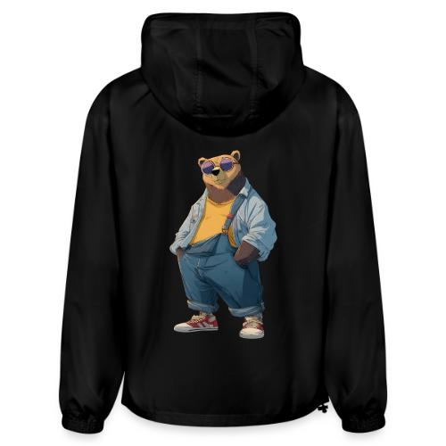 Fashion Streetwear Bear Cartoon Art - Champion Packable Jacket