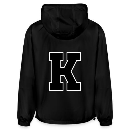 Varsity Letter K Collegiate Font Design - Champion Packable Jacket