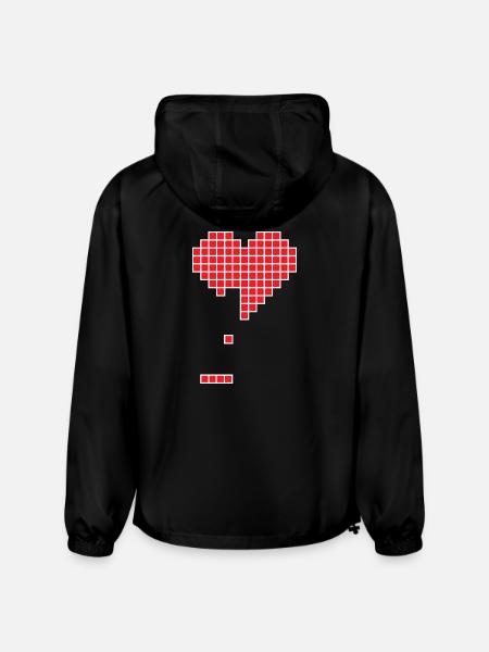 Broken heart - Champion Packable Jacket - black
