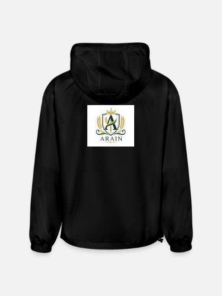 Arain Pride - Premium Punjabi Heritage Graphic - Champion Packable Jacket - black