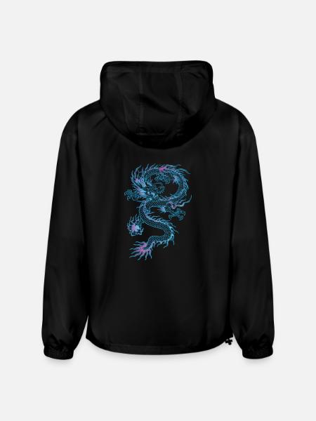 chinese dragon - Champion Packable Jacket - black