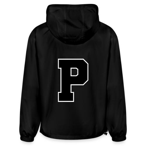Varsity Letter P Athletic Alphabet Design - Champion Packable Jacket