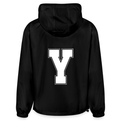White Letter Y – Varsity Alphabet Monogram - Champion Packable Jacket